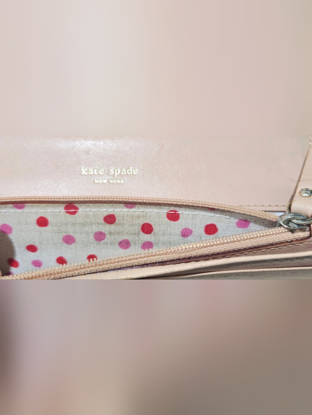 Kate Spade P091 Multi-Compartment Leather Wallet In Ivory - Picture 10 of 11